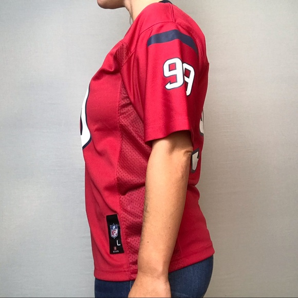 NFL Texans JJ Watt Jersey Brand New Red Game Day - Picture 6 of 8